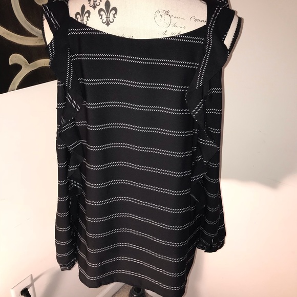 Chico’s medium striped blouse - Picture 3 of 5